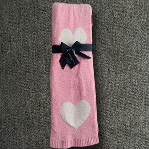 Valentines Soft Heart Throw